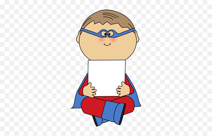 Superhero Clip Art - Superhero Kids Clip Art Superhero Images Kids With Sign Clip Art Emoji,Kids Emotions Clipart