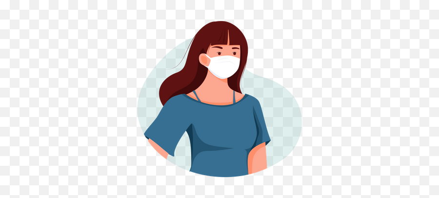 Top 10 Face Illustrations - People Wearing Mask Illustration Emoji,Facepalm Emoji Girl