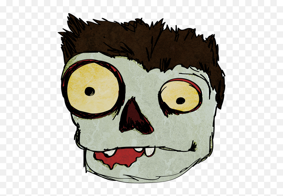 Funny - Cartoon Zombie Face Png Clipart Full Size Clipart Cute Cartoon Zombie Face Emoji,Zombie Emoji