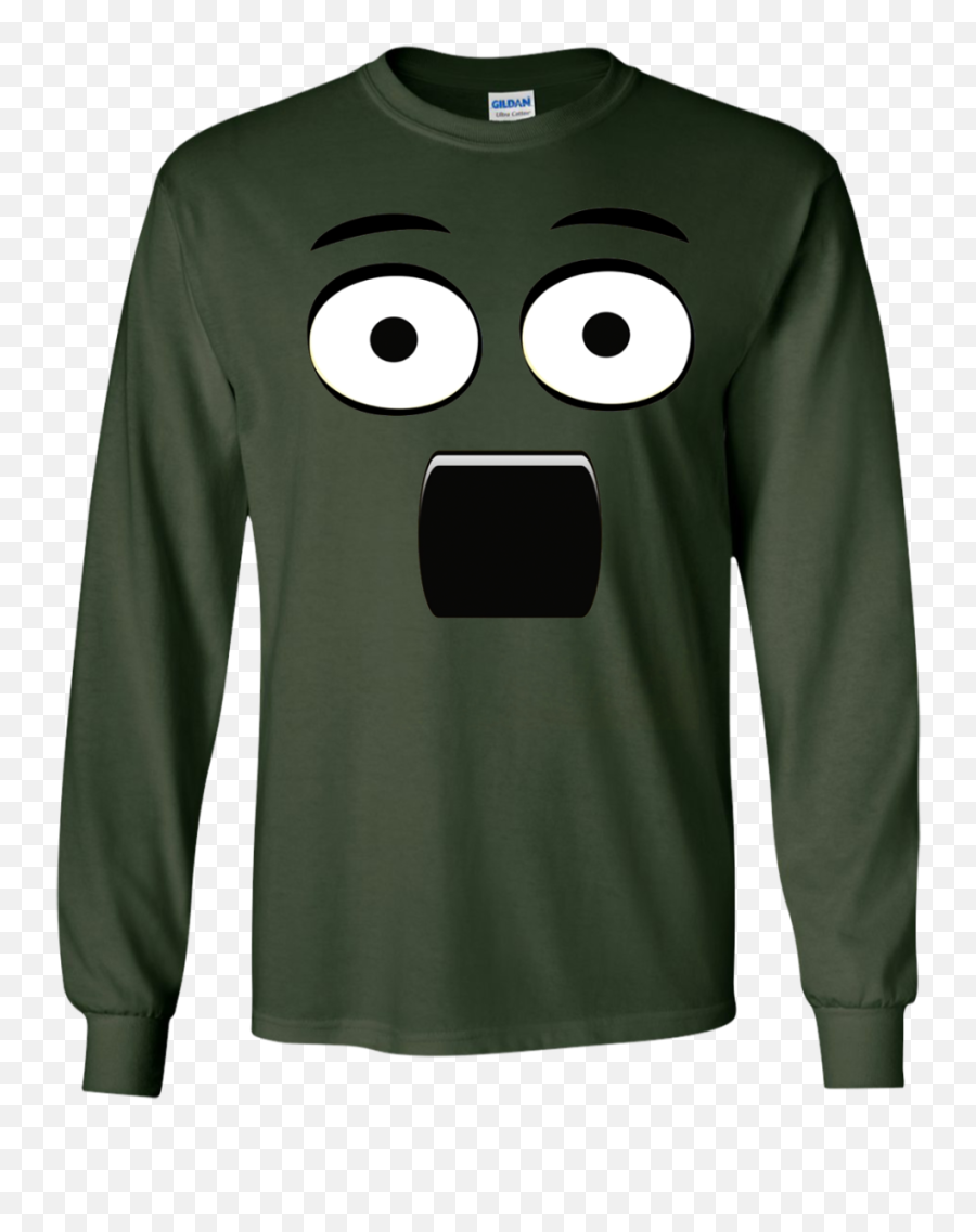 Emoji T - Shirt With A Surprised Face And Open Mouth U2013 Newmeup,How To Make Shocked Face Emoticon