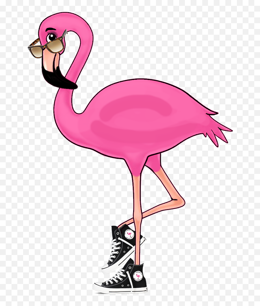 Surf Flamingo Clipart - Full Size Clipart 2442939 Flamingo Clipart Emoji,Flamingo Emoji