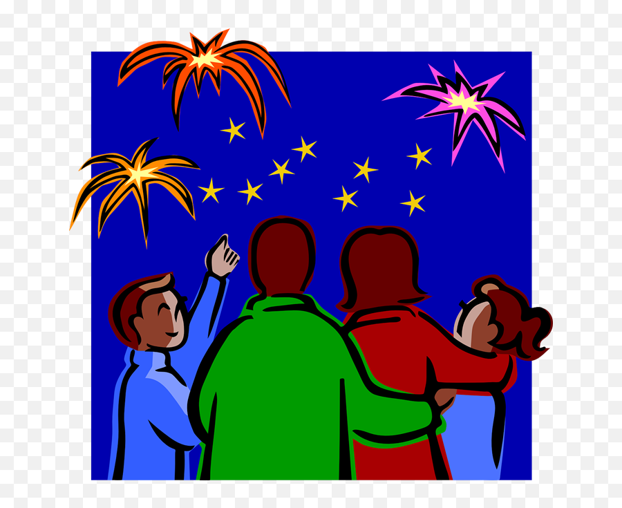 Animated Clipart Fireworks - Clipartix New Year Celebration Clipart Emoji,Firework Emoji