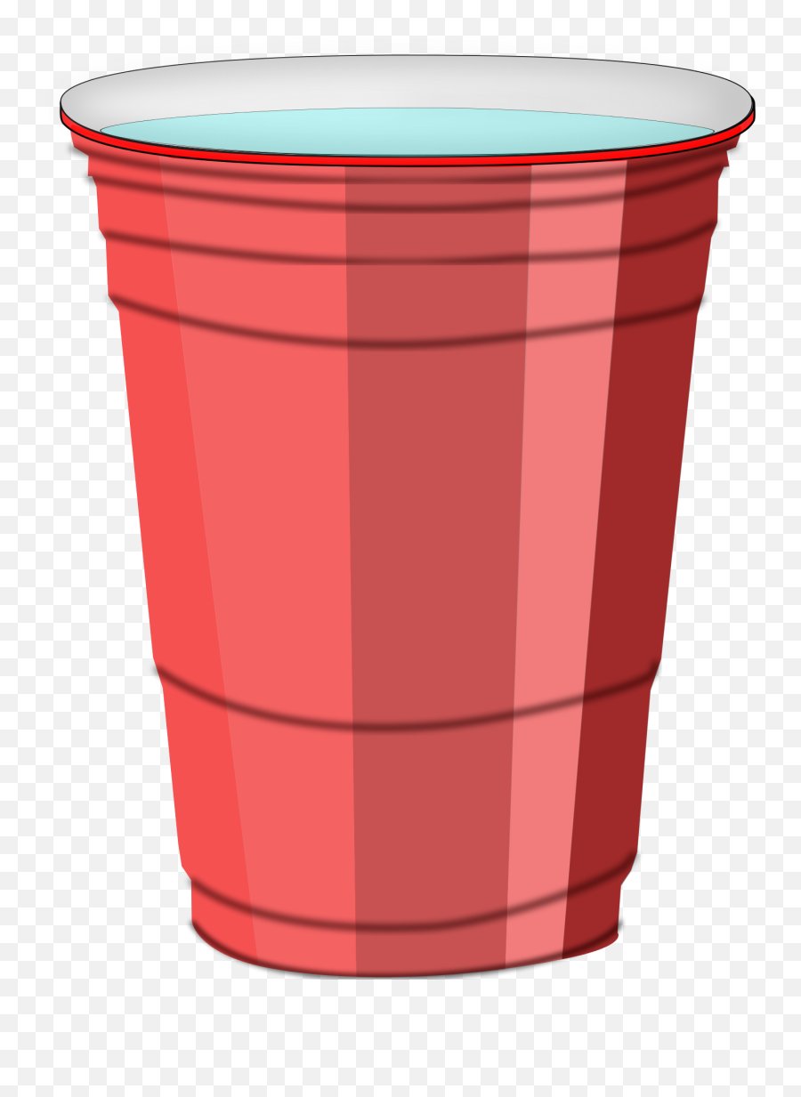 Cup Clipart Red Solo Cup Cup Red Solo - Clip Art Plastic Cup Emoji,Red Cup Emoji