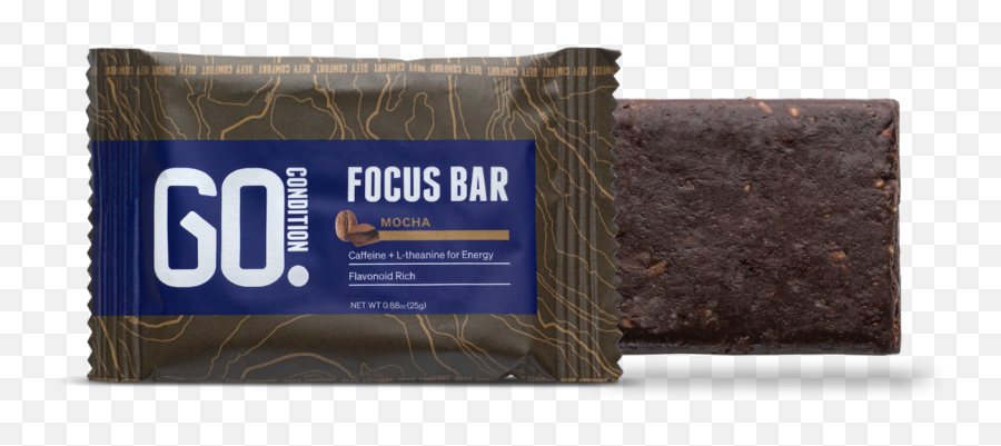 Go Condition Focus Bars - Mocha Flavor 12 Pack Household Supply Emoji,Snickers Bar Emotion Label