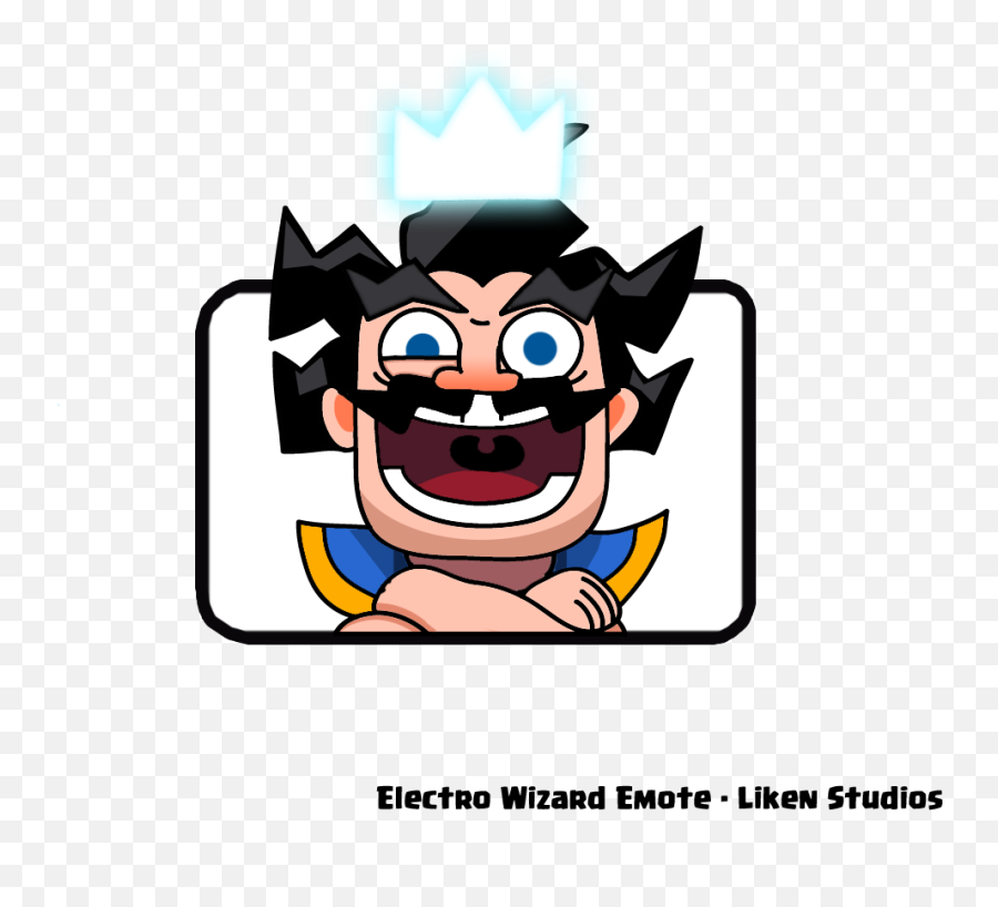 Clash Royale Electro Wizard Emotes - Clash Royale Emoji Png,Wizard Emoji