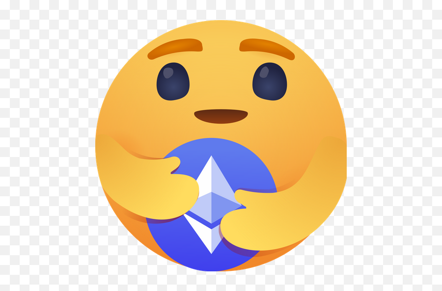 Free Care Emoji For Ethereum Logo Icon Of Gradient Style - Care Icon Facebook Png,How To Make A Sulky Emoticon