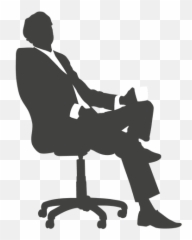 Lazy Businessman Standing Silhouette - Businessman Silhouette Sitting Emoji,Businessman Emoji