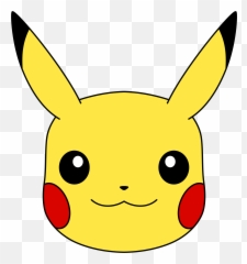 Pikachu Face Png Transparent Pikachu Face - Pikachu Face Pikachu Face Emoji,Pokemon Emoji