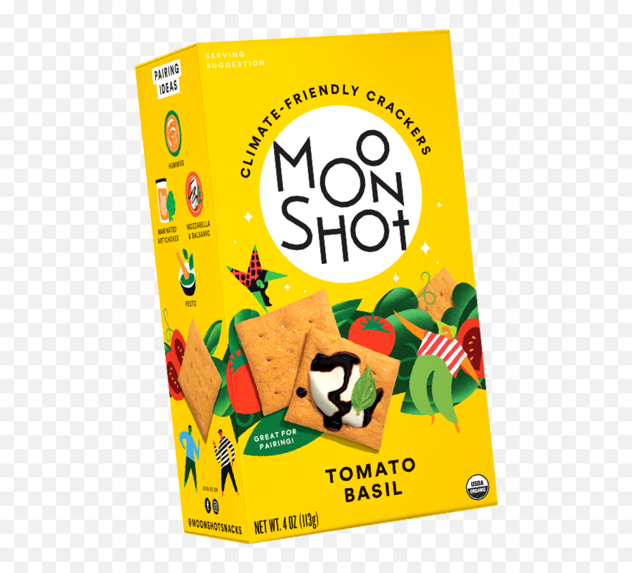 Moonshot Snacks Delicious Climate - Friendly Snacks Moonshot Snacks Emoji,Emotions Snack Ideas