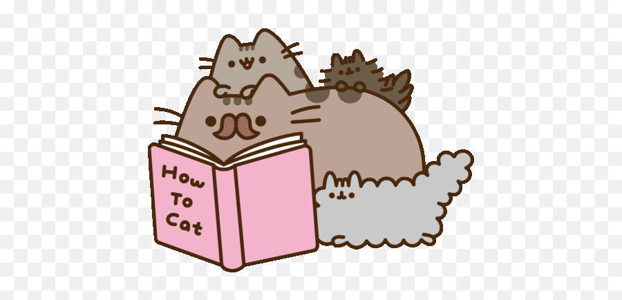 Pusheen Cat Cute Cartoon Drawings - Pusheen Family Gif Emoji,Yuri On Ice Gifs Yuri Chibi Emotion