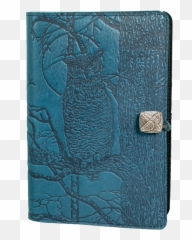 Oberon Design Large Refillable Leather - Journal Cover Emoji,Owl Emotions Sort