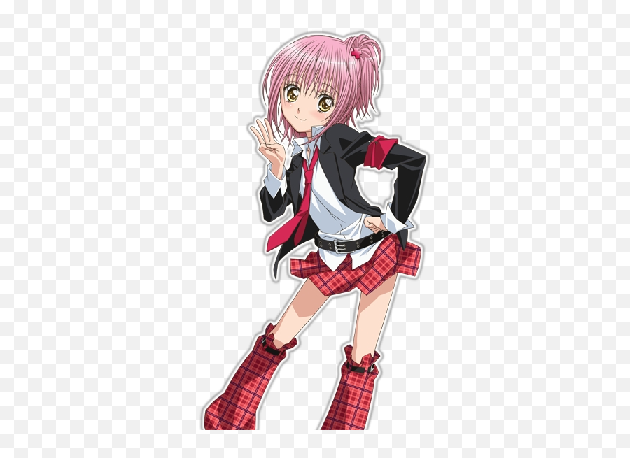 Shugo Chara Magical Girl Mahou Shoujo - Wiki Emoji,Inou-battle Wa Nichijou-kei No Naka De Smile Emoticon