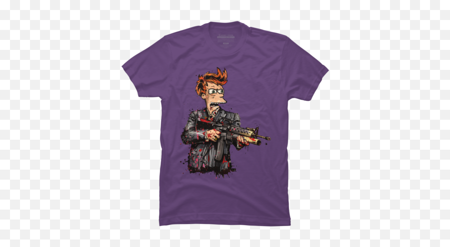 Purple Gangster T - Shirts Tanks And Hoodies Design By Humans Emoji,Machine Gun Japanese Emoticon