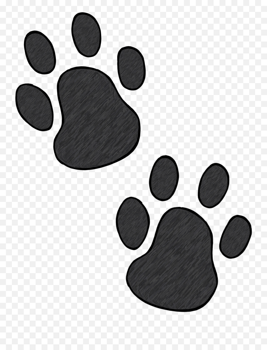 Paw Print Images Clip Art - Hamster Paw Print Clipart Emoji,Paw Prints Emoji