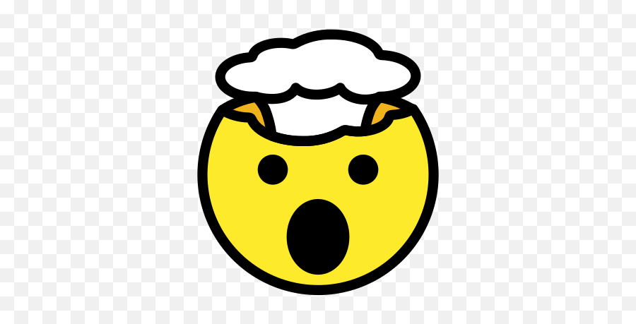 Exploding Head Emoji,Tiktok Emoji Codes