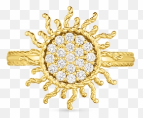 Roberto Coin 18kt Gold Diamond Sun Ring - Mp Demetre Jewelers Emoji,Diamond Hands Emoji