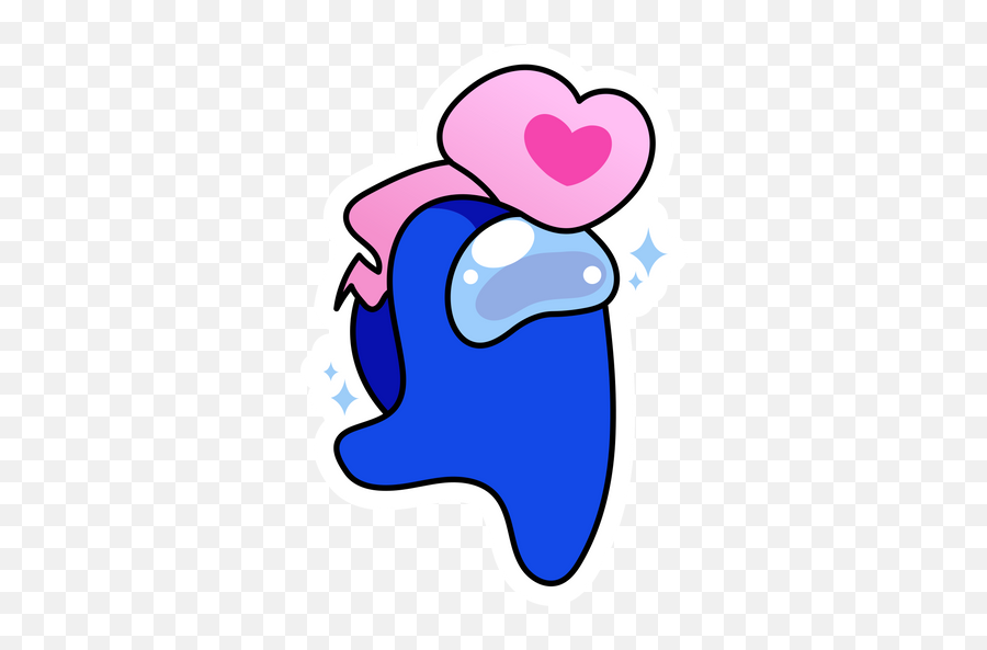 Blue Stickers - Sticker Mania Emoji,Blue Amogus Emojis
