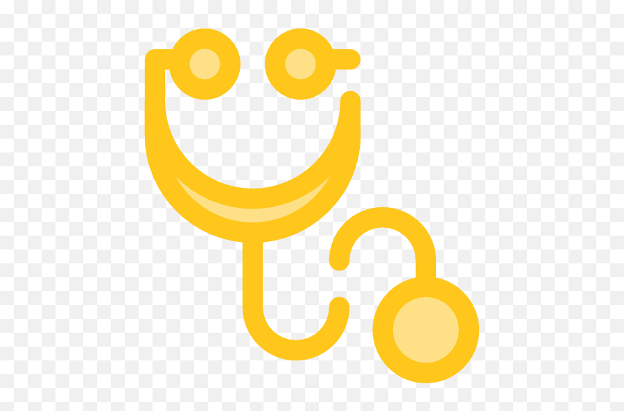 Medical Tool Medical Kit Medical Hospital Stethoscope - Yellow Stethoscope Icon Emoji,Medical Emoticon