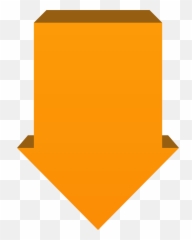 Clipart Arrow Orange Clipart Arrow Orange Transparent Free - Orange Arrow Down Transparent Emoji,Gift Arrows Emoji