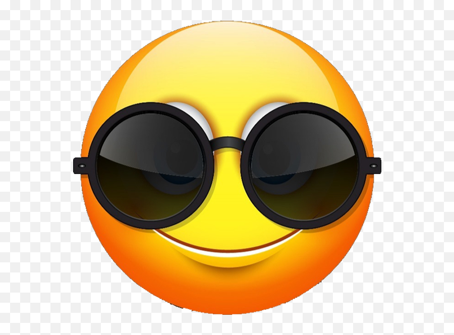 Round Glasses Emoji - Dag Van De Klant,Glasses Emoji