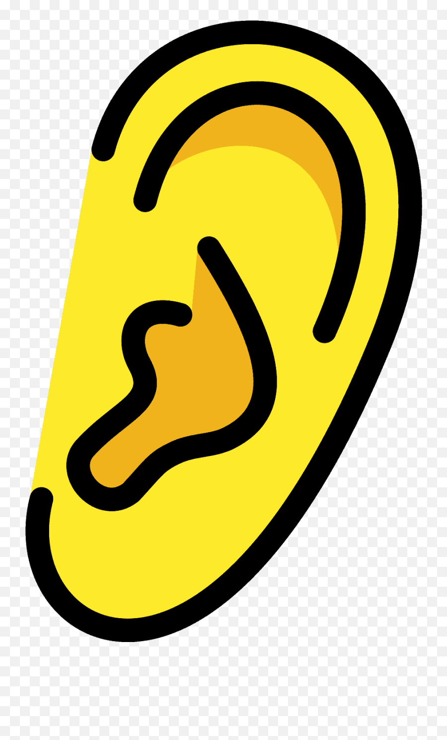 Ear Emoji Clipart - Big,Tooth Emoji Android