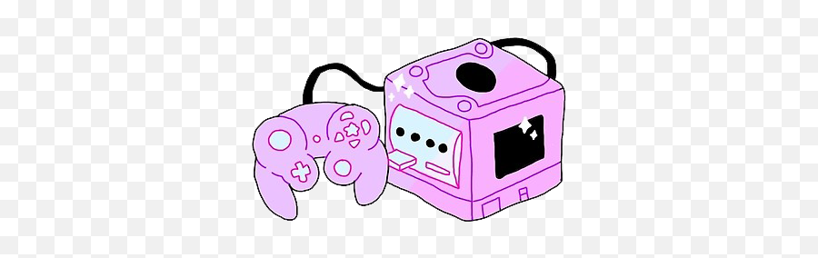 Gamepad Joystick Playstation Pink - Anime Cute Stickers Transparent Emoji,Gamepad Emoji