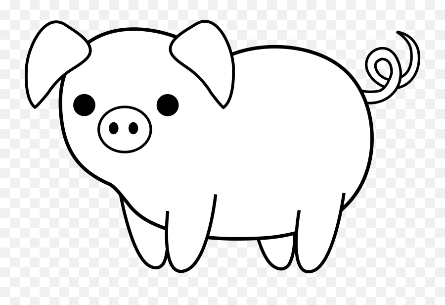 Free Pig Face Silhouette Download Free Clip Art Free Clip - Mini Pig Black Background Emoji,Pig Emoji Shirt