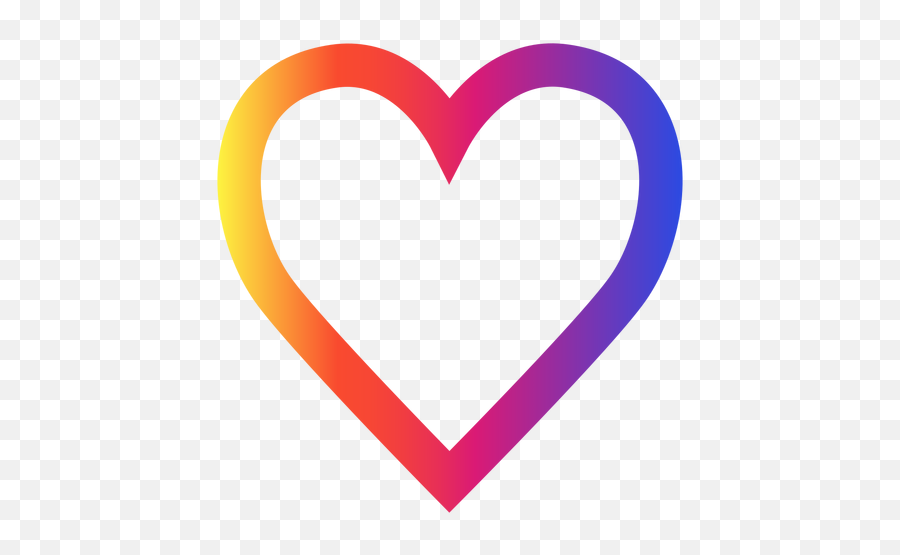 Heart Icon Png Transparent 348077 - Free Icons Library Icone Coração Instagram Png Emoji,Heart Emoji For Instagram