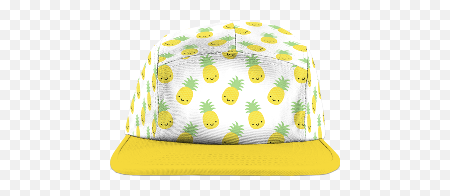 Cap Hat Gorra Kawaii Cachucha Sticker - Fresh Emoji,Pineapple Emoji Hat