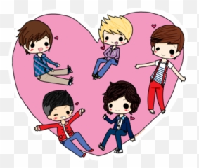 Annalovechuck Images 1d Wallpaper And Background Photos - Cartoon One Direction Clipart Emoji,One Direction Emoji Free