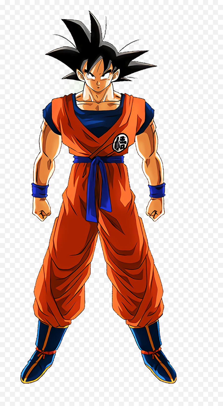 Saiyan Led By Fate Goku Render Dragon Ball Z Dokkan Battle - Goku Dokkan Battle Render Emoji,Fate Emoji