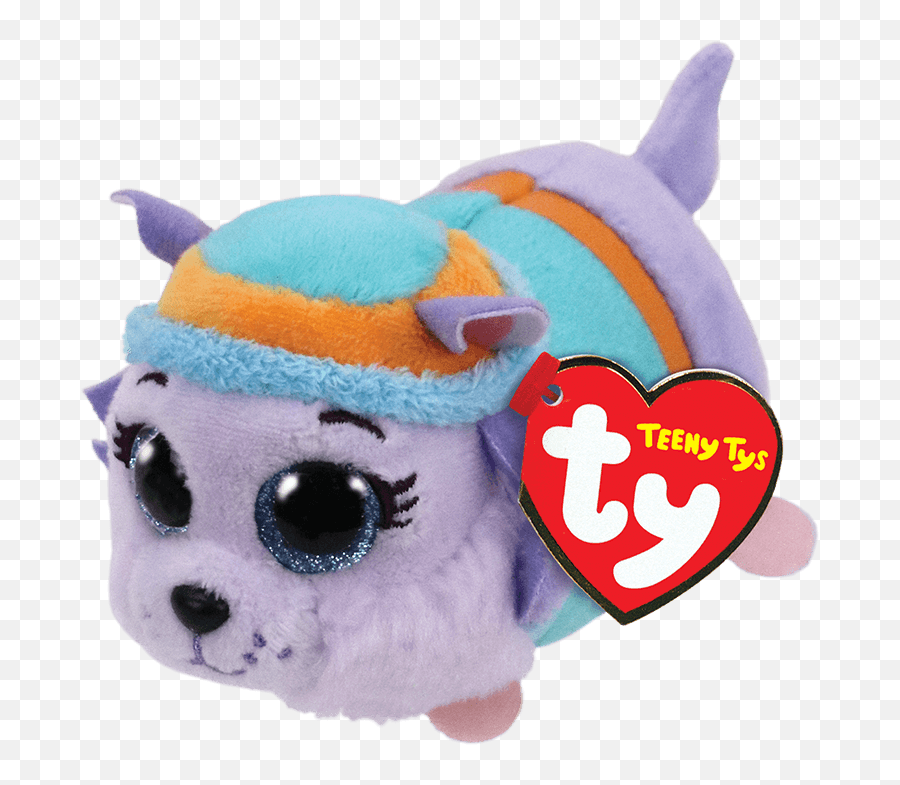 Ty Beanie Boos Teeny Tys Paw Patrol - Everest Paw Patrol Ty Emoji,Whale Emoji Plush