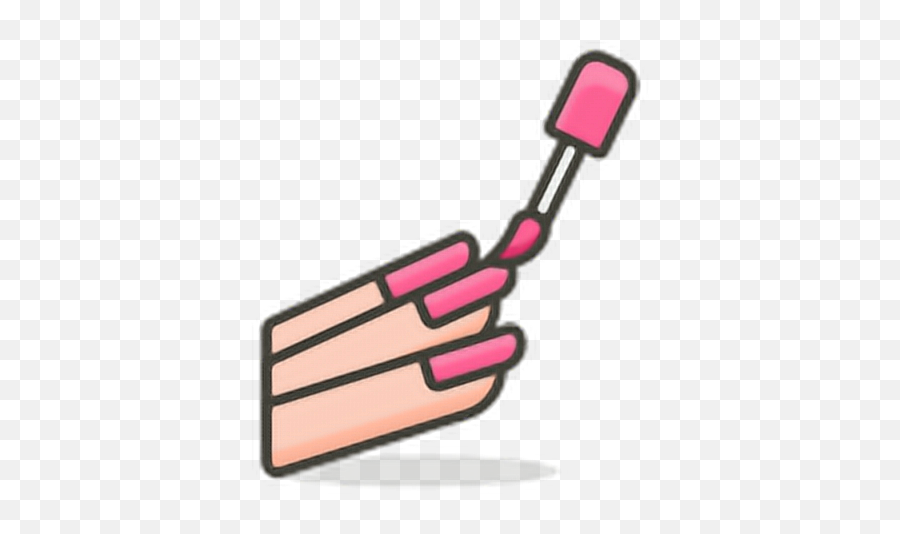 Sticker Stickers Tumblr Sticker By Grey - Nail Polish Icon Pink Emoji,Tumblr Emojis App