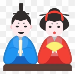Japanese Dolls Emoji - Transparent Japan Icon Png,Japanese Emoji