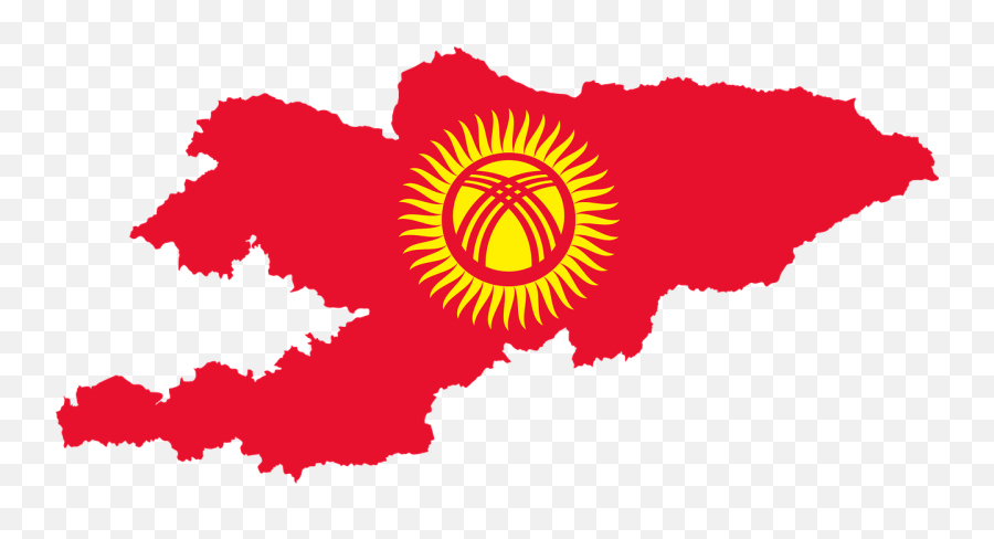 Bisher U2013 Knallaktiv - Kyrgyzstan Map Vector Emoji,Emoticons Beweglich