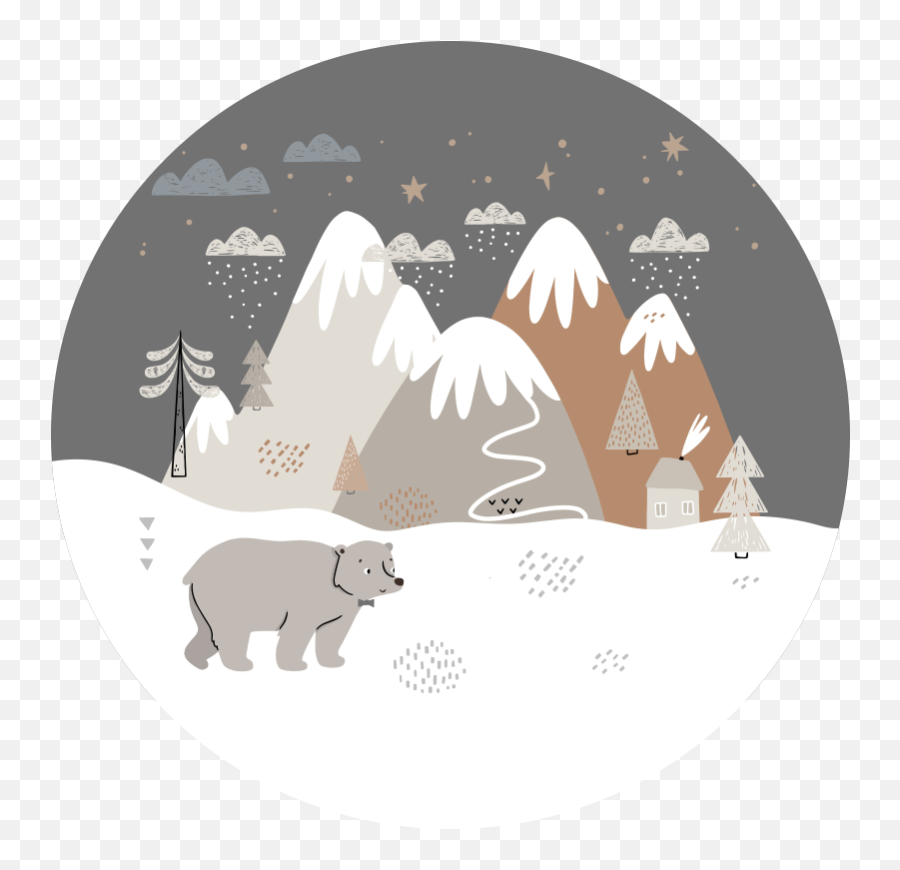 Wild Animals Nordic Style Kids Vinyl Carpet - Gwanghwamun Gate Emoji,Bear Emoji Shirt