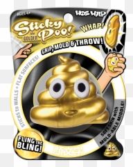 Sticky The Golden Poo Emoji,Sparkle Throwing Emoji