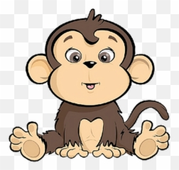 Cartoon Clip Art Baby Monkeys Image - Monkey Png Download Cartoon Monkeys Emoji,Tumblr Png Monkey Emojis