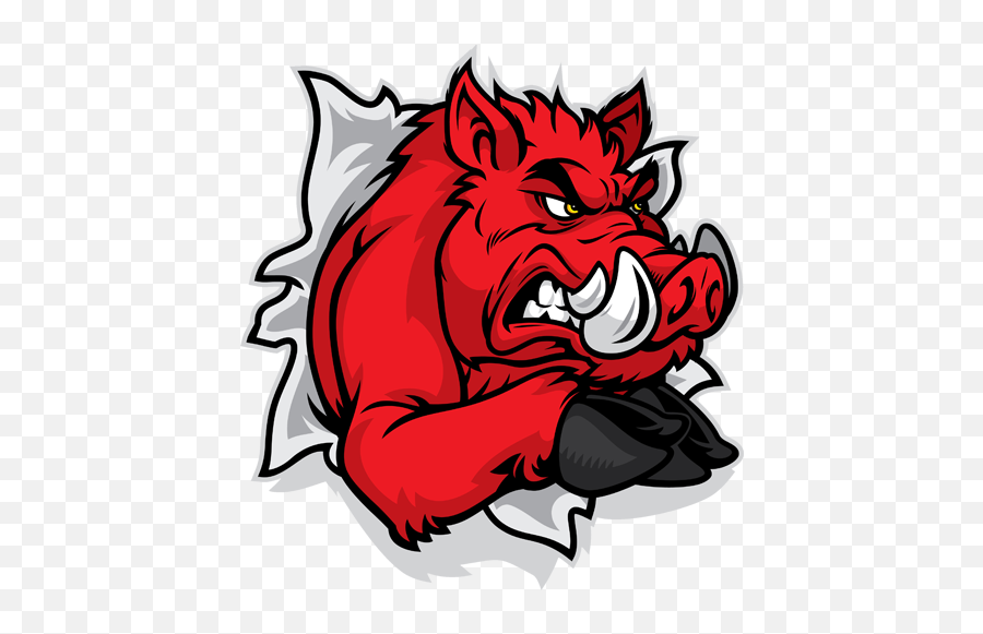 Arkansas Razorbacks Logo - Arkansas Razorback Png Emoji,How Do I Make An Arkansas Razorbazk Emoticon