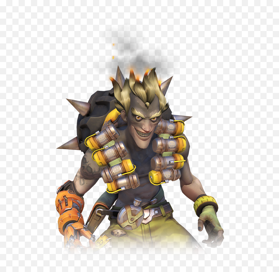 Junkrat Overwatch Wiki Fandom - Overwatch Characters Emoji,Widowmaker Emoticon