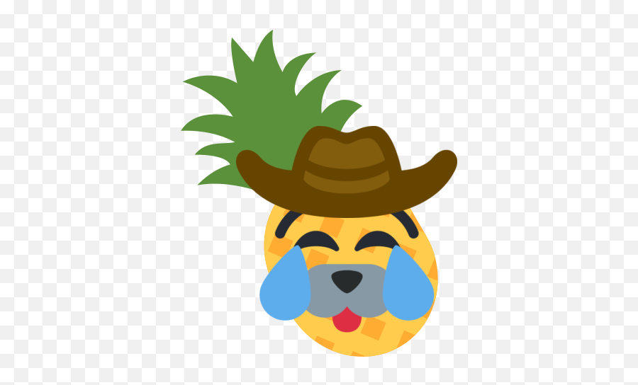 Pineapplemastodonsocial - Mastodon Costume Hat Emoji,Eyes Closed Tongue Out Emoji