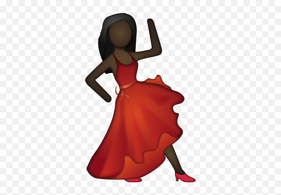 Flamenco Dancer Emoji - Emoji Dancing Woman In Blue,Spanish Dancer Emoticon