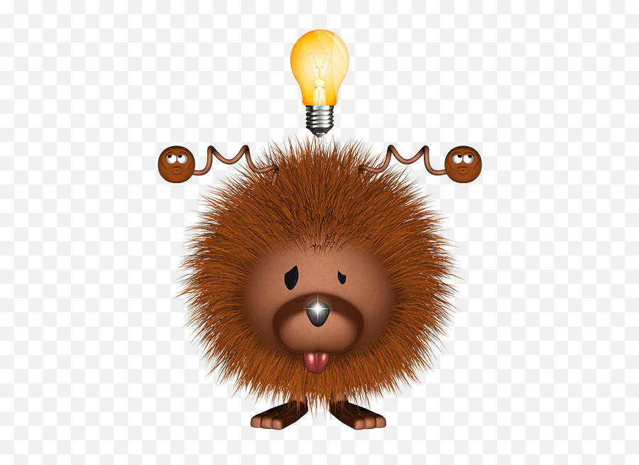 Moodzie Sticker Pack By Natalie Clarke - Light Bulb Icon Emoji,Porcupine Emoji