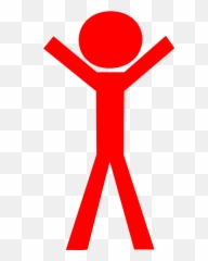 Stick Insects Public Domain Image - Transparent Red Stick Figure Emoji,Copulating Emoticon