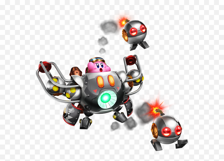 Kirby Planet Robobot - Kirby Planet Robobot Bomb Emoji,Moving Kirby Emoji