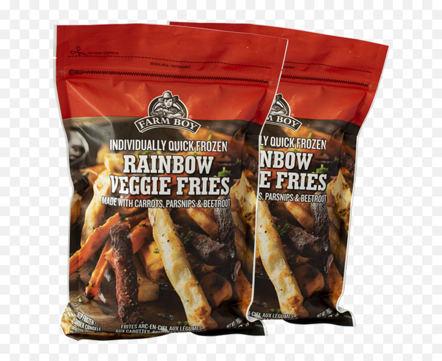 Download Farm Boy Rainbow Veggie Fries - Farm Boy Vegetable Fries Emoji,Frites Emoticons Quick