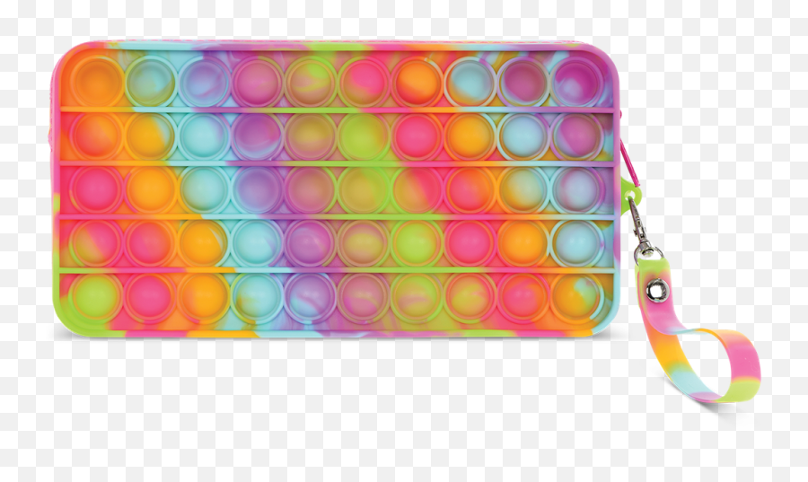 Rainbow Tie Dye Popper Pencil Case - Popper Pencil Case Emoji,Kmart Emoji Pencil