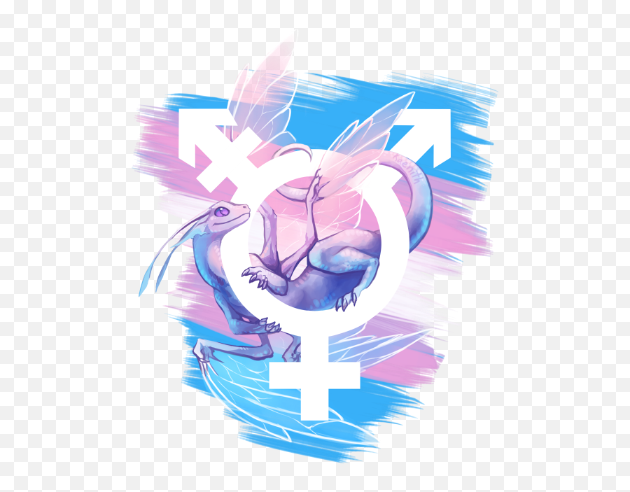 Teans Ftm Mtf Transman Transmale - Trans Pride Dragon Emoji,Emoji Sports Teans