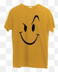 T - Shinchan T Shirt For Men Emoji,Winking Emoticon Russian