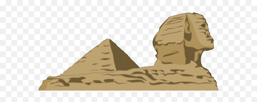 Pyramid Statue Sphinx Ancient Egypt - Esfinje Png Emoji,Emotions Pyimid